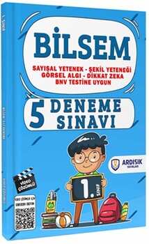  Ardışık Yayınları 1. Sınıf 5 li Bilsem Deneme Sınavı Tamamı Video Çözümlü