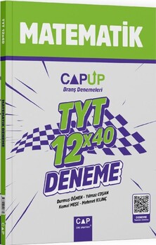  Çap Yayınları TYT Matematik 12 x 40 Up Deneme