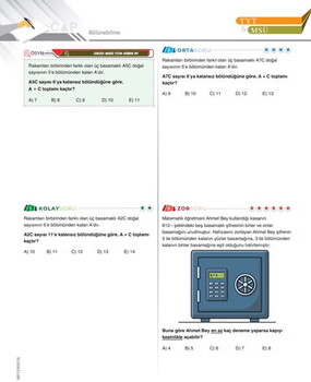  Çap Yayınları TYT MSÜ Matematik Ders Platosu Son 5 Yıl İkiz Çıkmış Sorular