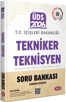  Data Yayınları 2026 T.C. İçişleri Bakanlığı Tekniker ve Teknisyen Soru Bankası