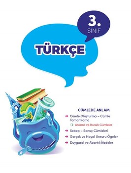  Dikkat Atölyesi Yayınları 3. Sınıf İpuçlu Türkçe Yeni Nesil Soru Bankası