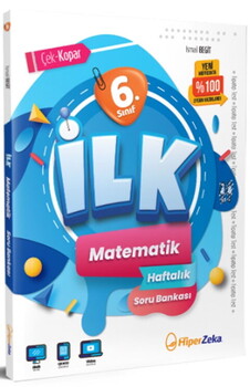  Hiper Zeka Yayınları 6. Sınıf İlk Matematik Haftalık Soru Bankası