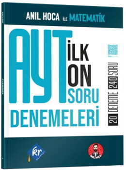  KR Akademi Anıl Hoca İle Matematik AYT İlk 10 Soru Denemeleri