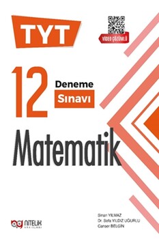  Nitelik Yayınları TYT Matematik 12 Deneme Sınavı