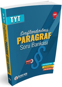  Özdebir Yayınları TYT Paragraf Sınıflandırılmış Soru Bankası