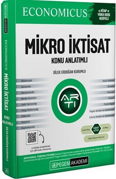  Pegem Yayınları KPSS A Grubu Economicus Mikro İktisat Konu Anlatımlı