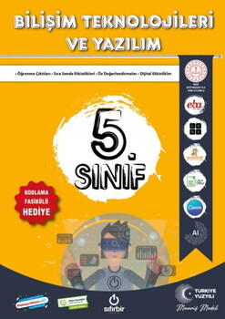  Sıfır Bir Yayınları 5. Sınıf Bilişim Teknolojileri ve Yazılım