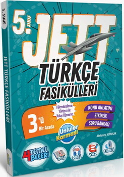  Ünlüler Karması 5. Sınıf Türkçe JETT Fasikülleri
