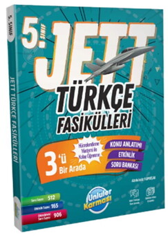  Ünlüler Karması 5. Sınıf Türkçe JETT Fasikülleri