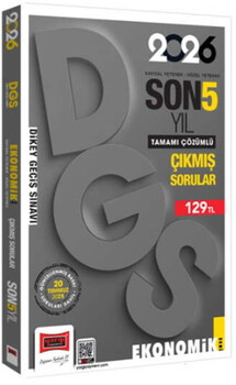Yargı Yayınları 2026 DGS Sayısal Sözel Yetenek Son 5 Yıl Çıkmış Sorular