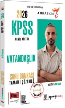  Yargı Yayınları 2026 KPSS Genel Kültür Vatandaşlık Anka Serisi Tamamı Çözümlü Soru Bankası