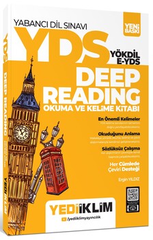  Yediiklim  YDS YÖKDİL Deep Reading Okuma ve Kelime Kitabı