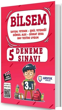 Ardışık Yayınları 3. Sınıf 5 li Bilsem Deneme Sınavı Tamamı Video Çözümlü