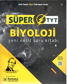  Armada Yayınları TYT Biyoloji Süper Yeni Nesil Soru Kitabı