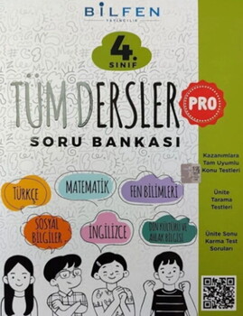 Bilfen Yayıncılık 4. Sınıf Tüm Dersler Pro Soru Bankası