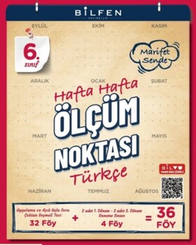  Bilfen Yayıncılık 6. Sınıf Türkçe Ölçüm Noktası