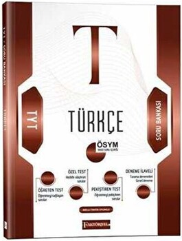  Faktöriyel Yayınları TYT Türkçe Soru Bankası