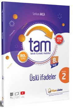  Hiper Zeka Yayınları 8. Sınıf Tam Matematik 2 - Üslü Sayılar
