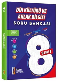  İsem Yayınları 8. Sınıf Din Kültürü ve Ahlak Bilgisi Soru Bankası