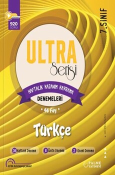  Palme Yayınları 7. Sınıf Türkçe Ultra Serisi Denemeleri 46 Föy