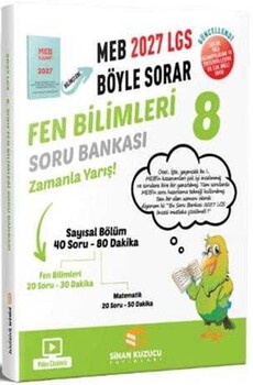 Sinan Kuzucu 2027 8. Sınıf Fen Bilimleri Soru Bankası