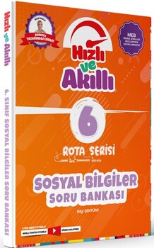  Tammat Yayıncılık 6. Sınıf Sosyal Bilgiler Rota Serisi Hızlı ve Akıllı Soru Bankası