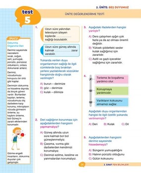  Dikkat Atölyesi Yayınları 3. Sınıf İpuçlu Fen Bilimleri Yeni Nesil Soru Bankası