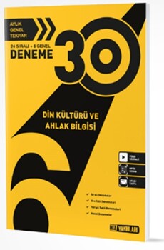  Hız Yayınları 6. Sınıf Din Kültürü 30 lu Deneme