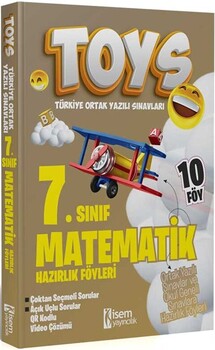  İsem Yayınları 7. Sınıf Matematik TOYS Hazırlık Föyleri