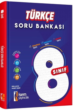  İsem Yayınları 8. Sınıf Türkçe Soru Bankası