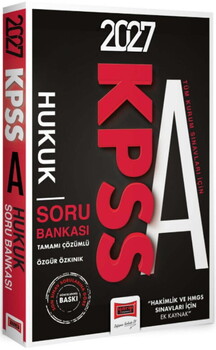 Yargı Yayınları 2027 KPSS A Grubu Tüm Kurum Sınavları İçin Hukuk Soru Bankası