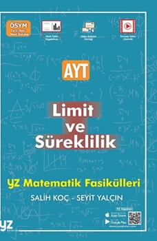  YZ Yayınları AYT Limit ve Süreklilik Matematik Fasikülleri