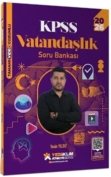  Yediiklim  2026 KPSS Vatandaşlık Atölye Soru Bankası