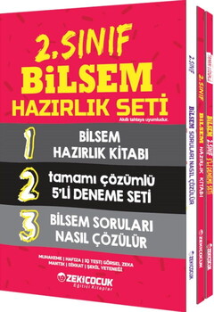 Zeki Çocuk 2. Sınıf Bilsem Hazırlık Seti