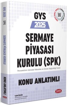  Data Yayınları 2025 Sermaye Piyasa Kurulu SPK GYS Konu Anlatımlı