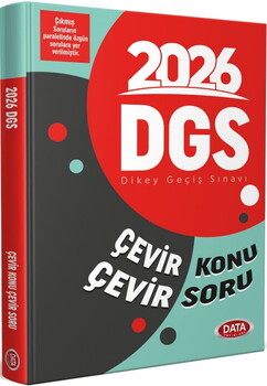  Data Yayınları 2026 DGS Çevir Konu Çevir Soru
