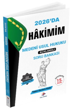  Dizgi Kitap Hakimim Medeni Usul Hukuku Açıklamalı Soru Bankası 15. Baskı