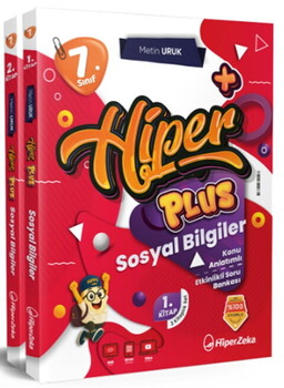 Hiper Zeka Yayınları 7. Sınıf Sosyal Bilgiler Hiper Plus Konu Soru Bankası