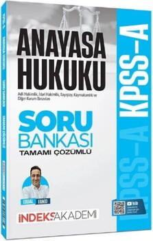 İndeks Akademi 2026 KPSS A Grubu Anayasa Hukuku Soru Bankası Çözümlü
