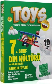  İsem Yayınları 7. Sınıf Din Kültürü ve Ahlak Bilgisi TOYS Hazırlık Föyleri
