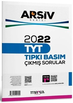  Marka Yayınları TYT Arşiv Serisi 2022 Çıkmış Sorular Tıpkı Basım