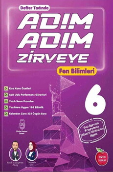 Newton Yayınları 6. Sınıf Fen Bilimleri Adım Adım Zirveye Konu Anlatımlı Soru Bankası