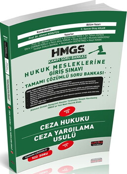  Savaş Yayınları HMGS Kampı Ceza Hukuku Ceza Yargılama Usulü Soru Bankası