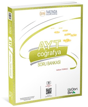 ÜçDörtBeş Yayınl ÜçDörtBeş Yayınları AYT Coğrafya Soru Bankası