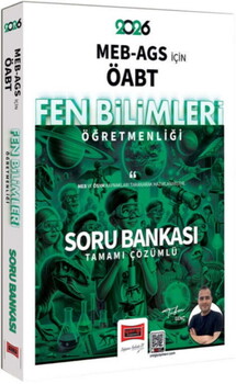  Yargı Yayınları 2026 MEB AGS ÖABT Fen Bilimleri Öğretmenliği Tamamı Çözümlü Soru Bankası