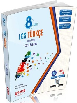  Zafer Yayınları 8. Sınıf LGS Türkçe Soru Bankası