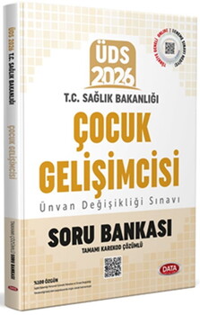  Data Yayınları 2026 ÜDS T.C. Sağlık Bakanlığı Çocuk Gelişimcisi Soru Bankası
