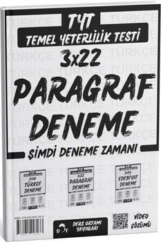  Ders Ortamı TYT Paragraf 3 x 22 Deneme