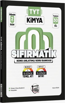 Ders Platosu TYT Kimya Sıfırmatik Konu Anlatımlı Soru Bankası