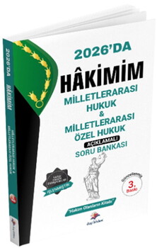  Dizgi Kitap Hakimim Milletlerarası Hukuk Milletlerarası Özel Hukuk Açıklamalı Soru Bankası 3. Baskı